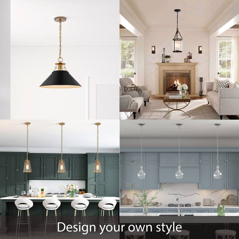 Aspen Creative Transitional Chandelier&Light Fixture Canopy Kit w